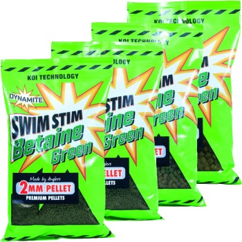 2mm Betaine Green Swim Stim Pellets 900g