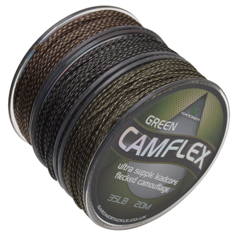 45lb Leadcore Camflex Green Leader - Gardner