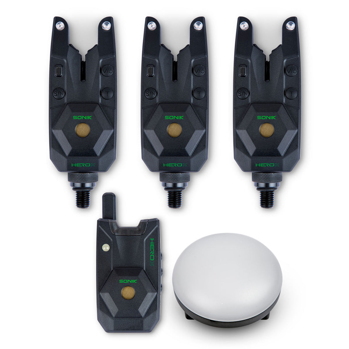 Herox 3 + 1 Bite Alarm Set – Baits4U TA VISKAS
