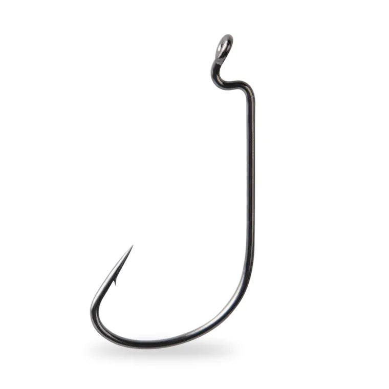 1 0 Red Mega Bite Bass Hook Mustad Baits4U TA VISKAS