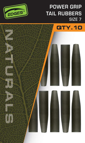 Power Grip Tail Rubbers Naturals - Edges