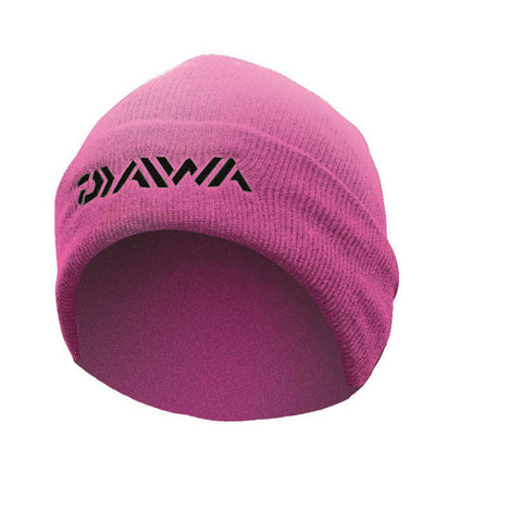Pink Daiwa Knitted Beanie