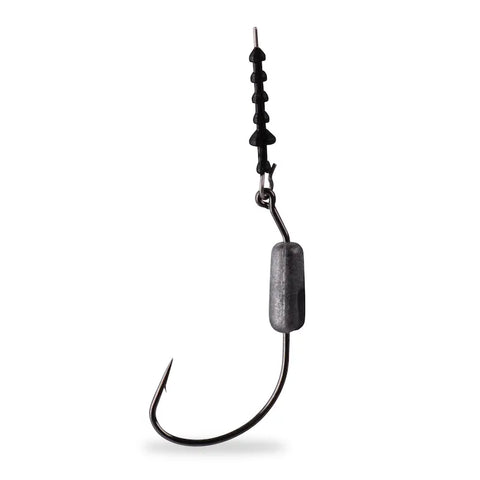 #1/0 Power Lock Worm Hook - Mustad