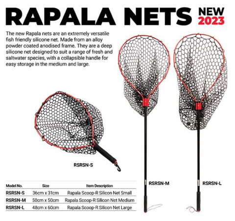 Large Scoop-R Silicon Net - Rapala