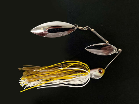 1/4oz Shad Double Willow Spinnerbait - Cull