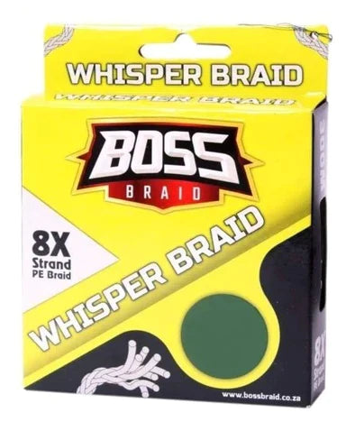 15lb Whisper Green 8x Braid 300m - BOSS
