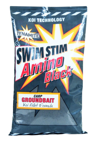 Amino Black Swim Stim Groundbait 900g