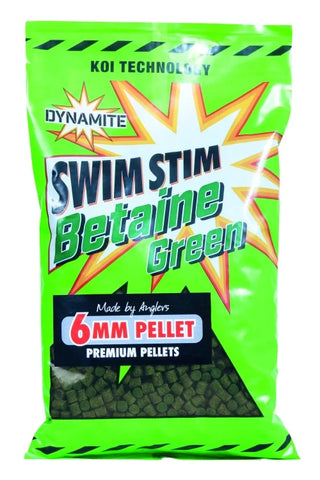 6mm Betaine Green Swim Stim Pellets 900g