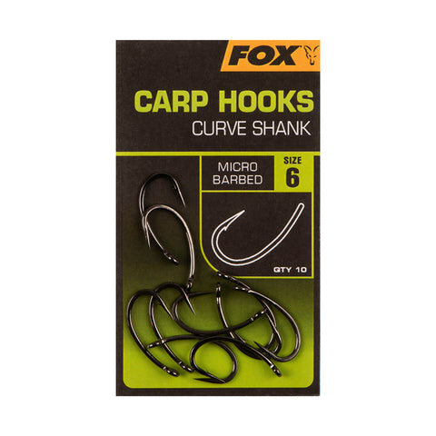 #6 Curve Shank - Carp Hooks