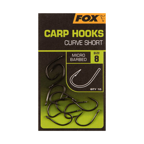 #4 Curve Shank Short- Carp Hooks