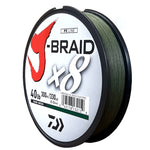 40lb 300m J-Braid x8 0.32mm D/GRN