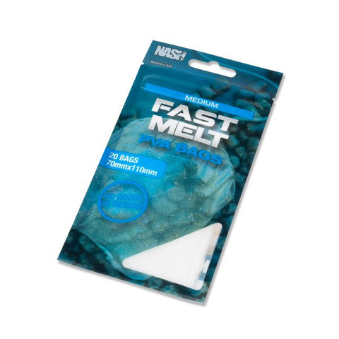 Fast Melt PVA Bags Medium (110 x 70mm) 20 per pack