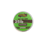 25lb Coated Braid Green - Hooklinks