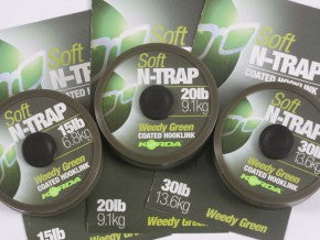 30lb Green N-Trap Soft Coated Hooklink - KNT03