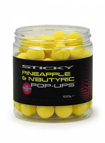 16mm Pineapple & N'Butyric Fluoro Pop Ups