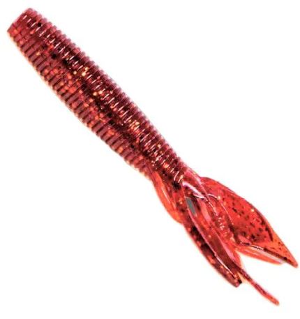 8cm Plum Red Plastics - Chubby Craw