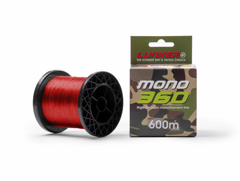 0.35mm Red 600m - Mono 360