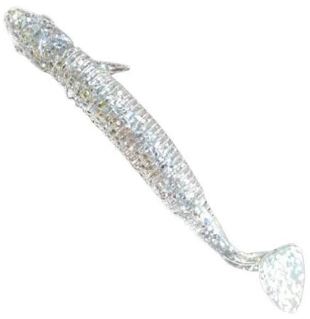 8.5cm Silver Glitter Stretch - Salamander