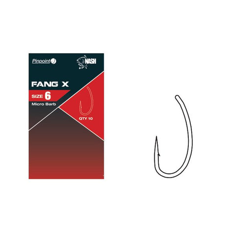 Fang X Size 6 Micro Barbed