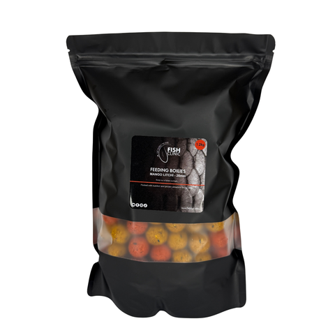 20mm Mango Litchi 1.2kg Round Shelf Life Boilies