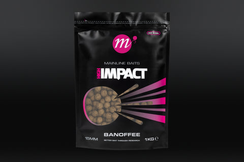 15mm Banoffee Hi Impact S/Life Boilie 1kg ML