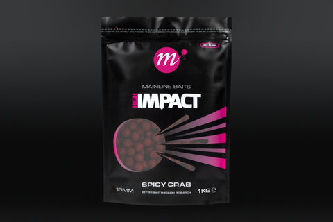 15mm Spicy Crab Hi Impact S/Life Boilie 1kg ML