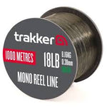 18lb Mono Reel Line Green 1000m Trakker
