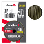 20lb Semi Stiff Coated Hooklink 20m Trakker