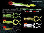 Natural Brown Action Frog - Sen