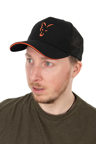 Fox Collection Trucker Black & Orange