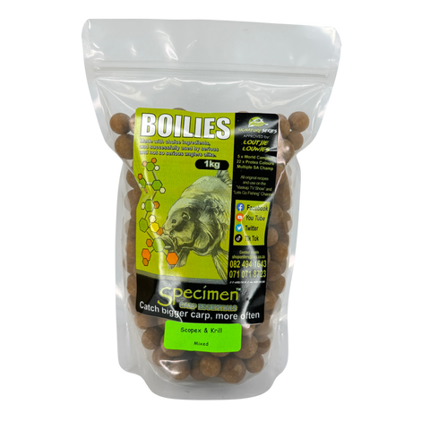 Scopex & Krill 1kg Mixed - LL BO