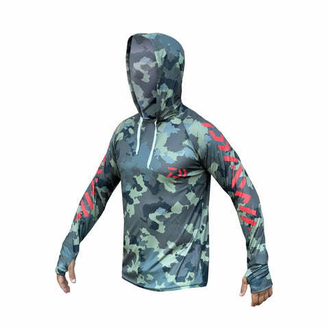 L Camo Climate LW Hoodie - Daiwa