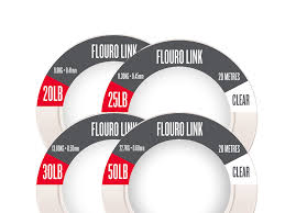30lb Flouro Link Clear 20m Trakker