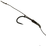 S8 Hook Aligner Rig Green Barbed Ready Tied - Gardner