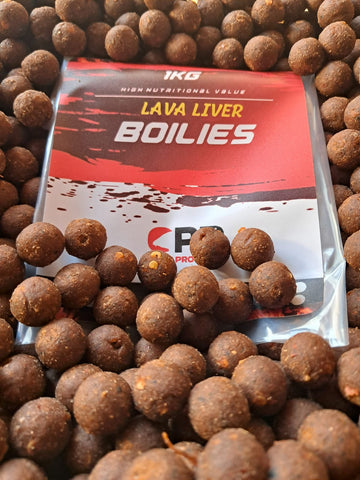 Lava Liver 1kg Freezer Boilie