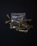 Lead Clip with Tail Rubber - Army Green