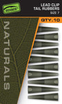 S7 Lead Clip Tail Rubbers Naturals - Edges