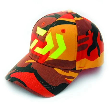 Orange Classic Camo Daiwa Cap
