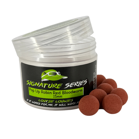 15mm Robin Red Blood Worm - LL PU