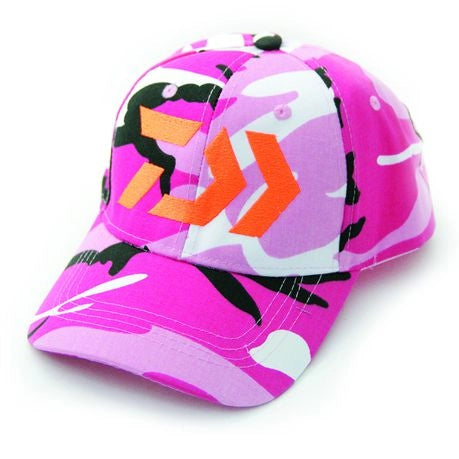 Pink Classic Camo Daiwa Cap