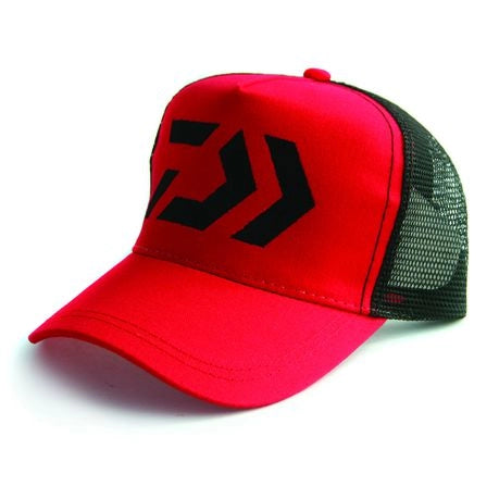 Red / Black Trucker Curve Peak