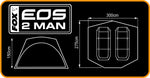 EOS 2 Man Bivvy - Fox
