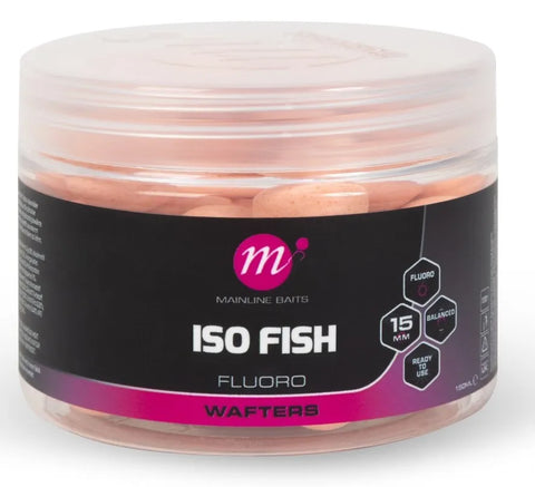 15mm Iso Fish Pink Flouro Dedicated Wafter