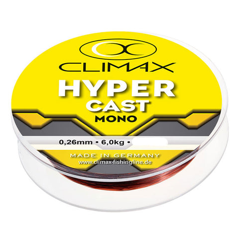 11lb Climax H/Cast 0.24mm 1000m Yellow