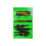 Lead Clip & Tail Rubber Green - Lead System