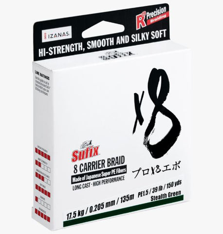 20lb X8 Braid Stealth Green 270m