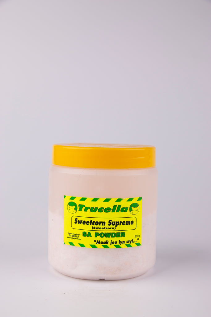 POWDER - Sweetcorn Supreme SA Powder 200g – Baits4U TA VISKAS