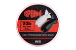 20lb Spomb Braid Red 0.18mm 300m